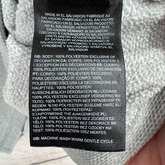 The North Face Textured Cap Rock 1/4 Zip Fleece Pullover Men's Size S Gray - Picture 9 of 14